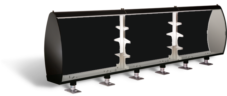 Modular Backlit Airfield Signage Lumacurve Airfield Signage Modular Design Diagram image