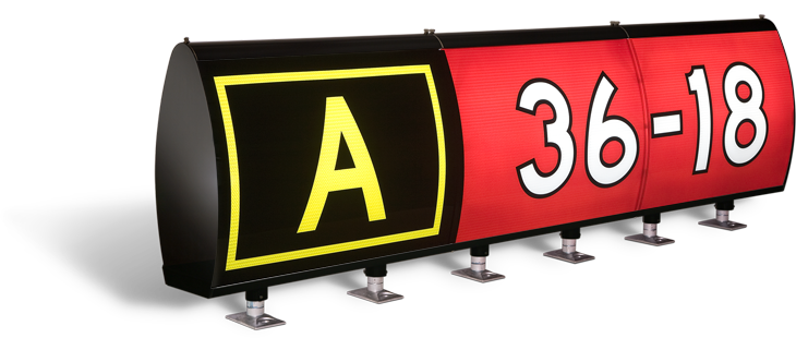 Lumacurve Backlit Airfield Signage Airfield Backlit Signs USA - Lumacurve